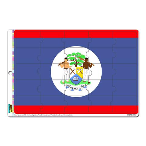 Graphics and More Connecticut State Flag MAG-NEATOS Novelty Gift Locker Refrigerator Vinyl Puzzle Magnet Set