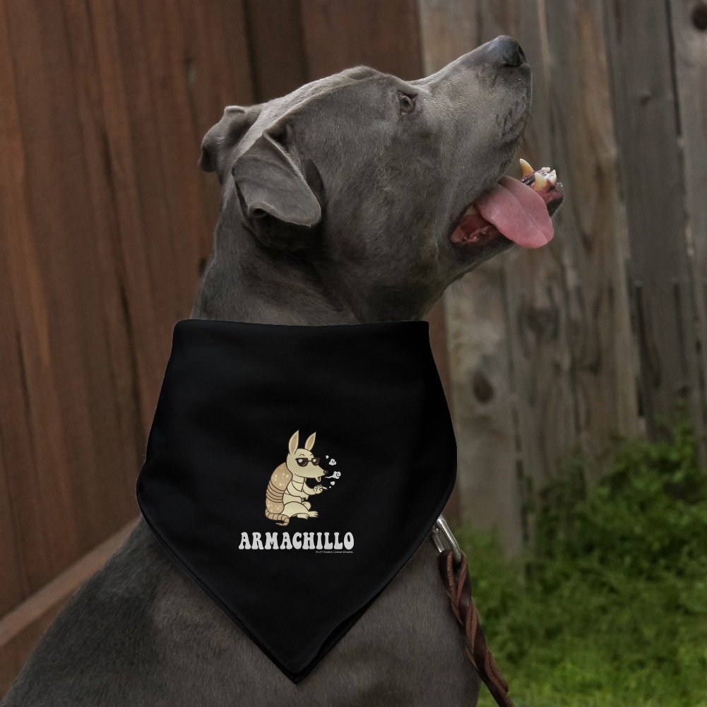 Dog Bandana One Size Fits Most Funny Joke Humor Half Dog Half Tasmanian Devil