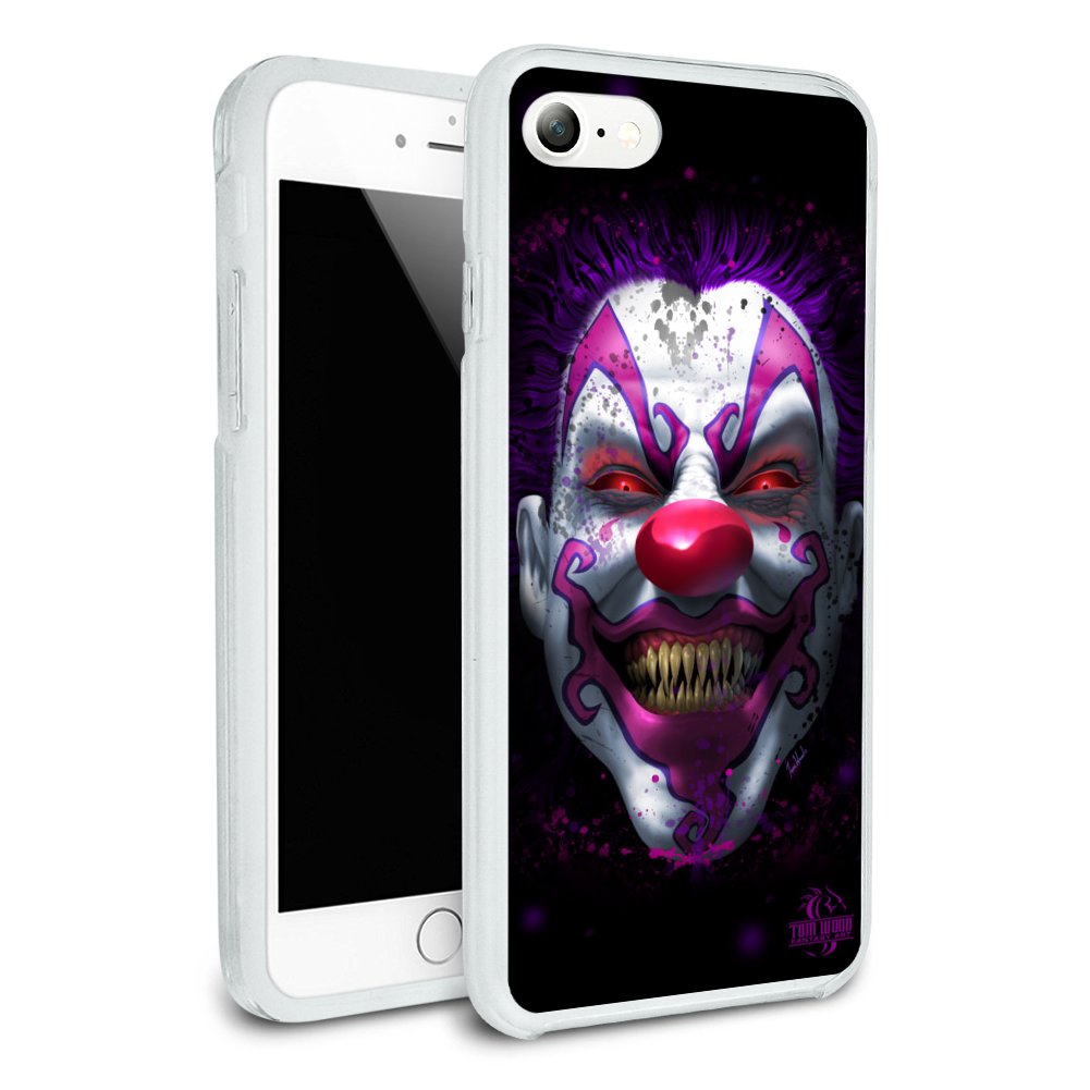 Creepy Scary Clown Keep It Smiling Slim Hybrid Case Fit iPhone 8, 8 Plus, X  | eBay