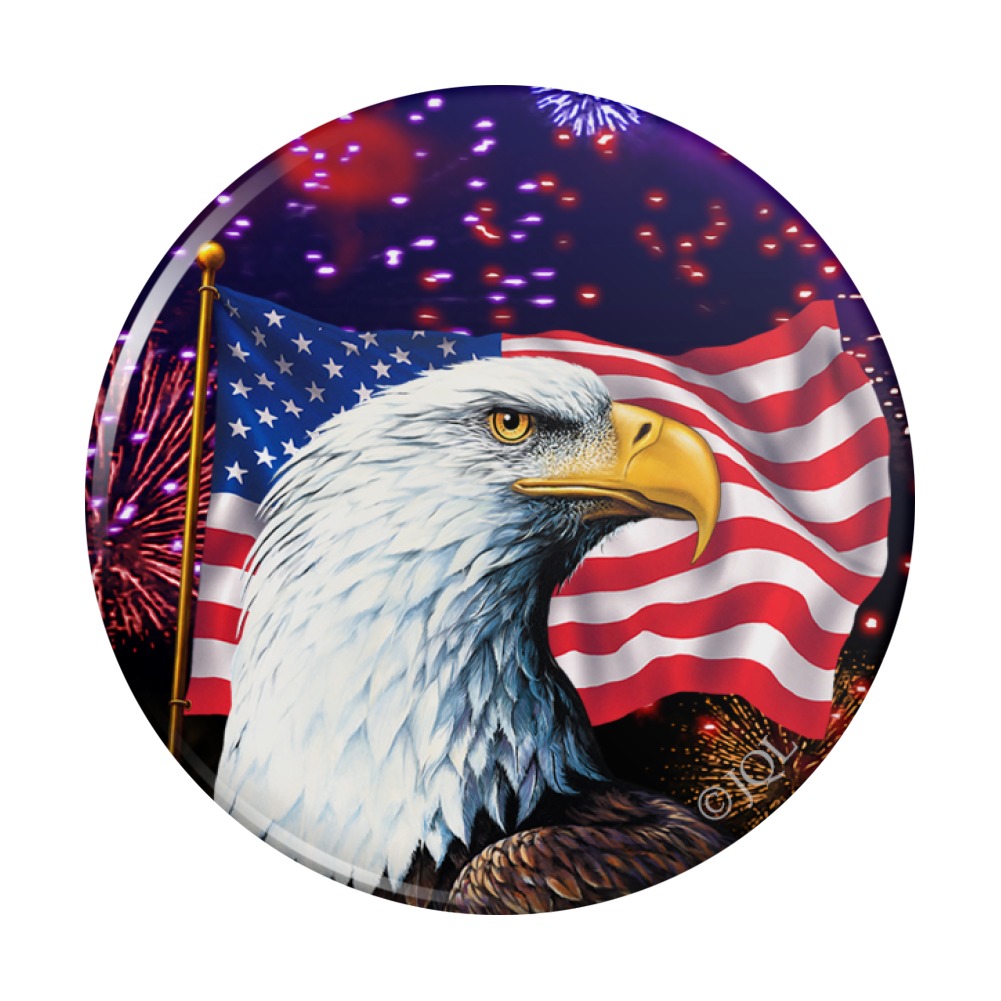 USA American Flag Eagle Fridge Magnet American Eagle 