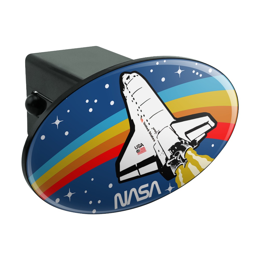 Details about   NASA Apollo Space Program Patch Tow Trailer Hitch Cover Plug Insert 